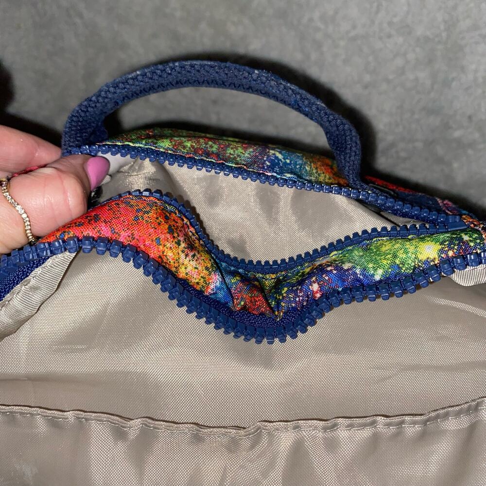 Kipling Seoul go Small Backpack Wavepool Splash - Picture 10 of 12